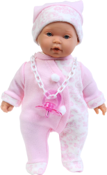 Фото куклы Antonio Juan Младенец Пепе в розовом 27 см 1105P