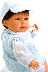 Фото куклы Antonio Juan Николас в голубом 36 см 1440B