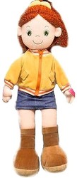 Фото куклы Aurora Девочка шатенка в зимней одежде 65 см 35-212