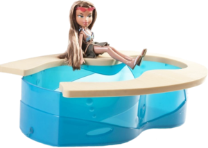 Домик для кукол Лол - Lol Surprise OMG House деревянный с бассейном