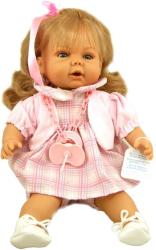 Фото куклы RAUBER Тереза в розовом платье 38 см 003804