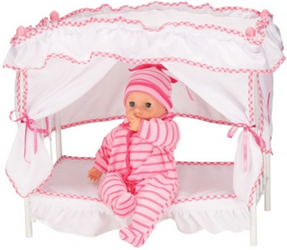 Фото куклы Lissi с кроваткой 38 см 68-115