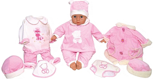 Фото куклы Lissi функциональная с одеждой 46 см 94-688