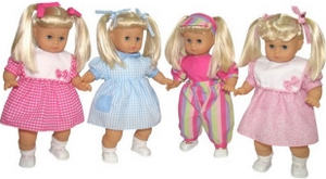 Фото куклы Lissi с волосами 38 см 71-500