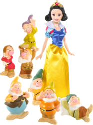 Фото куклы Mattel Disney Белоснежка и 7 гномов R9642