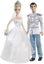 Фото куклы Mattel Disney Princess Свадьба Золушки и принца 84816