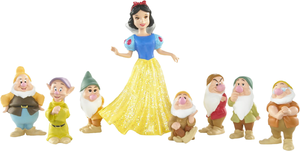 Фото Mattel Disney Princess Белоснежка и 7 гномов 84641
