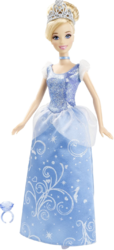 Фото куклы Mattel Disney Princess Золушка в сверкающем платье 28 см 84783