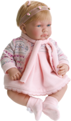 Фото куклы Antonio Juan Лана в розовом 42 см 91632