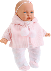 Фото куклы Antonio Juan Младенец Диас в розовом 26 см 91638