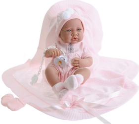 Фото куклы Antonio Juan Младенец Тони в розовом 42 см 91635