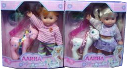 Фото куклы Shantou Gepai Алина с пони и аксессуарами 94533
