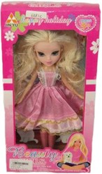 Фото куклы Shantou Gepai Блондинка в розовом платье 25 см 62915