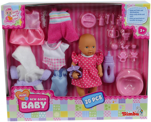 Фото куклы Simba Пупс + набор одежды и аксессуары 5033387