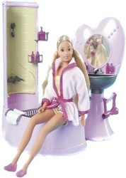 Фото куклы Simba Штеффи в ванной комнате 5737399