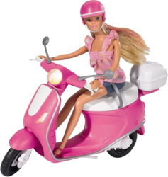 Фото куклы Simba Штеффи на скутере 5730282