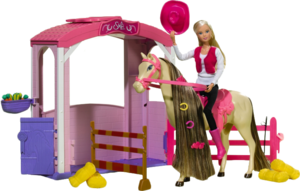 Фото куклы Simba Штеффи с лошадью 5730373