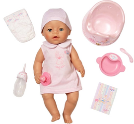 Фото куклы Zapf Creation Baby Born с музыкальным горшком русская 43 см с одеждой Модная танцовщица 801-710