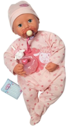 Фото куклы Zapf Creation Baby Annabell в комбинезончике 46 см 762-905