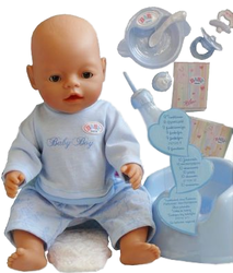 Фото куклы Zapf Creation Baby Born Мальчик с волшебными глазами 43 см 803-578
