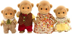 Фото Sylvanian Families Семья обезьянок