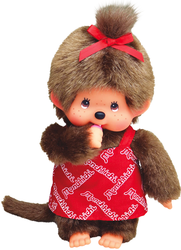 Фото Monchhichi Девочка в красном сарафане с логотипом 20 см 239920