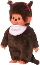 Фото Monchhichi Девочка в слюнявчике 80 см 255630