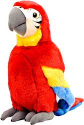 Фото WWF Красный попугай 23 см 15170016