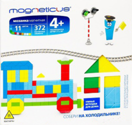 Фото детской магнитной мозаики Magneticus Паровоз MM-13BL