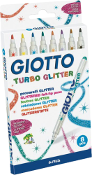 Фото набора фломастеров GIOTTO Turbo Glitter 425800