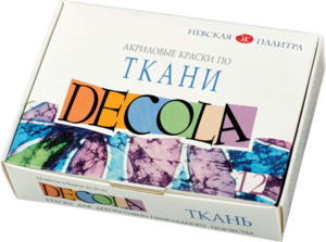 Фото краски Невская Палитра Decola 12 цветов 4141216