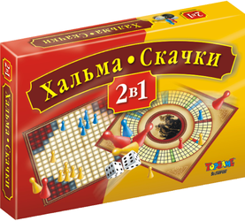 Фото настольной игры Белфарпост Хальма-скачки 3200280