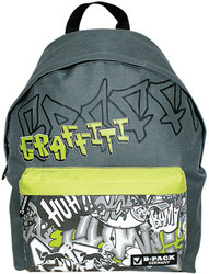 Фото школьного рюкзака BRAUBERG B-PACK Street art 223822
