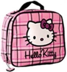 Фото школьной сумки Hello Kitty CHECKERS 34102