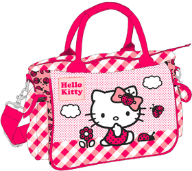Фото школьной сумки Hello Kitty COCCINELLA HKR2519 + кошелек в подарок