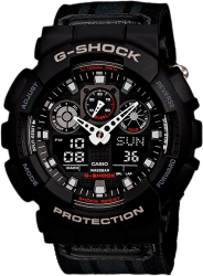 Фото мужских часов Casio G-Shock GA-100MC-1A
