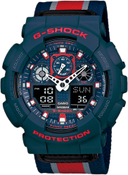 Фото мужских часов Casio G-Shock GA-100MC-2A