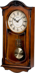 Фото настенных часов Bulova C3542 с маятником