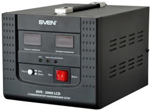 Фото стабилизатора Sven AVR-2000 LCD