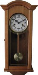 Фото настенных механических часов Adler 11056 орех с маятником