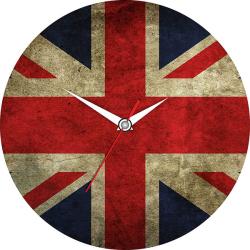 Фото настенных часов Эврика Английский флаг
