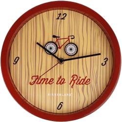 Фото настенных часов Kikkerland Bike
