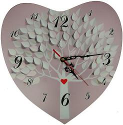 Фото настенных часов Русские подарки Сердце 38243