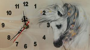 Фото часов Русские подарки Лошадь 38235