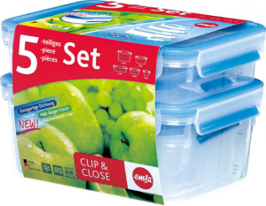 Фото набор контейнеров EMSA CLIP & CLOSE 508568