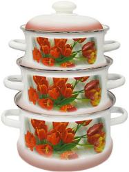 Фото набор кастрюль Стэма Ласковый май 147АП2/4