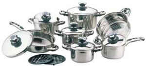 Фото набора посуды Bekker Premium BK-2569 из нержавеющей стали
