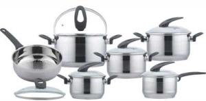 Фото набора посуды Bekker Premium BK-2572 из нержавеющей стали