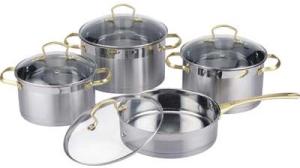 Фото набора посуды Bekker Premium BK-2587 из нержавеющей стали