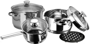 Фото набора посуды Vitesse Mabina VS-1562 из нержавеющей стали
